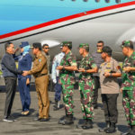 Pangdam I/BB Sambut Presiden RI dan Panglima TNI di Natuna