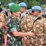 Pangdam I/BB Hadiri Pelepasan Satgas Kompi Zeni TNI Konga XX-Q MONUSCO ke Kongo