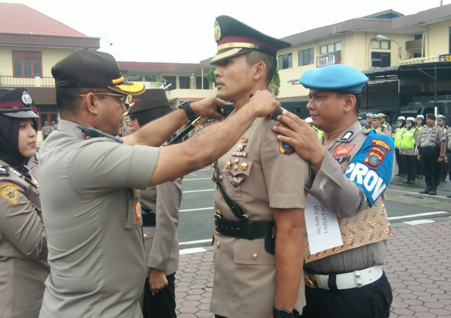 Kapolrestabes Pimpin Sertijab Dua Pejabat Polrestabes Medan