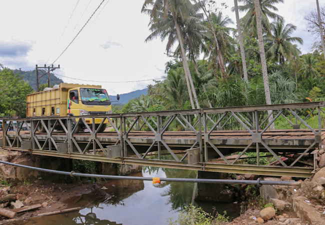 Masyarakat Apresiasi Bupati Tapsel Tangani Jembatan Ambruk di Batu Godang