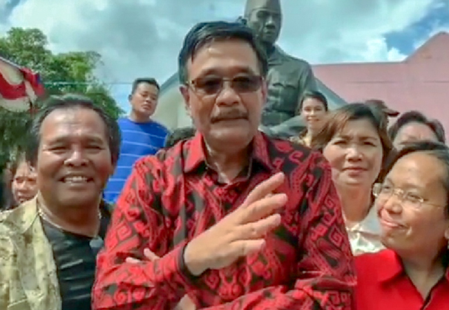 Gantikan Japorman, Djarot Saiful Hidayat Jadi Plt Ketua PDIP Sumut