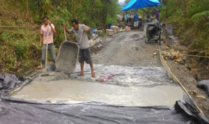 Pembangunan Rigid Beton di Dusun III Sibolangit Diduga Rawan Korupsi
