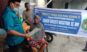 Edwin Sugesti Nasution Gelar Reses Door To Door