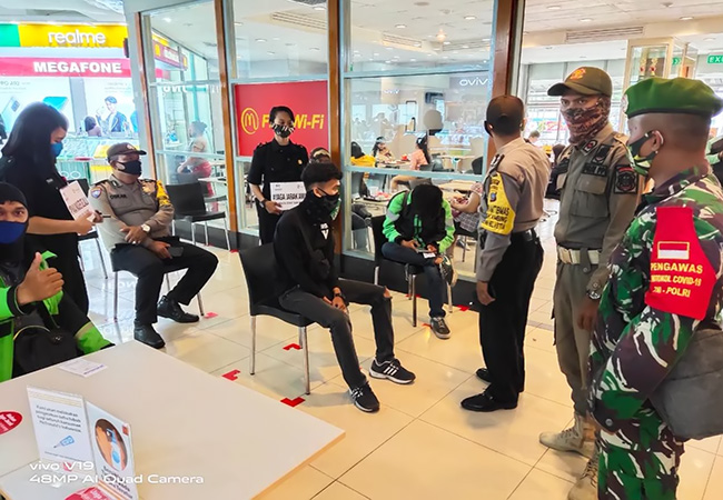 Pemko Medan Tinjau Protokol Kesehatan di Mall