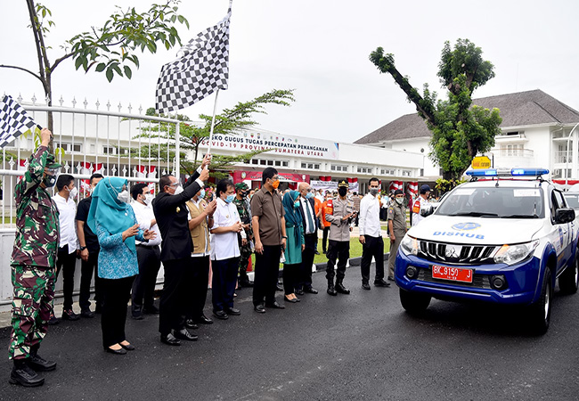 Komitmen Mebidang Tekan Penyebaran Covid-19 di Sumut