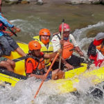Bupati Sergai Ikuti Gelar Arung Jeram di Sungai Buaya Silinda