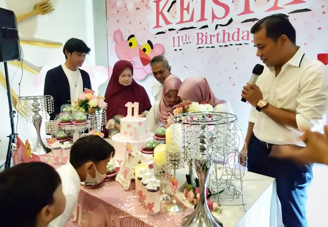 HUT Keisya ke-11, Yance Aswin: Semoga Menjadi Anak Sholeh & Berbakti Kepada Kedua Orangtua