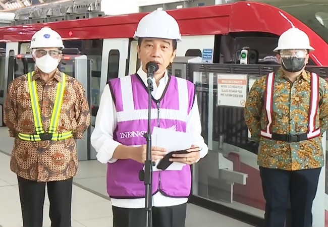 Progres Pembangunan LRT Jabodebek Capai 84,7 Persen, Target Operasi 2022