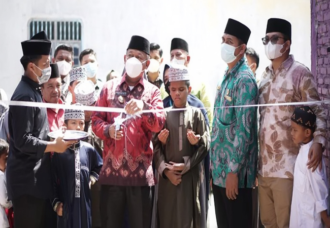 Plt Wali Kota Tanjungbalai Resmikan Yayasan Pendidikan SMP Pesantren Tahfizd Qur’an Daarul Mukhlisin