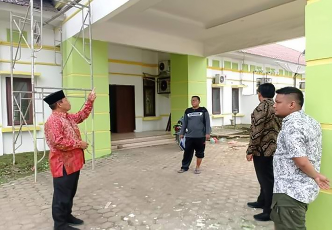 Plt Wali Kota Cek Kondisi Mess Pemko Tanjungbalai
