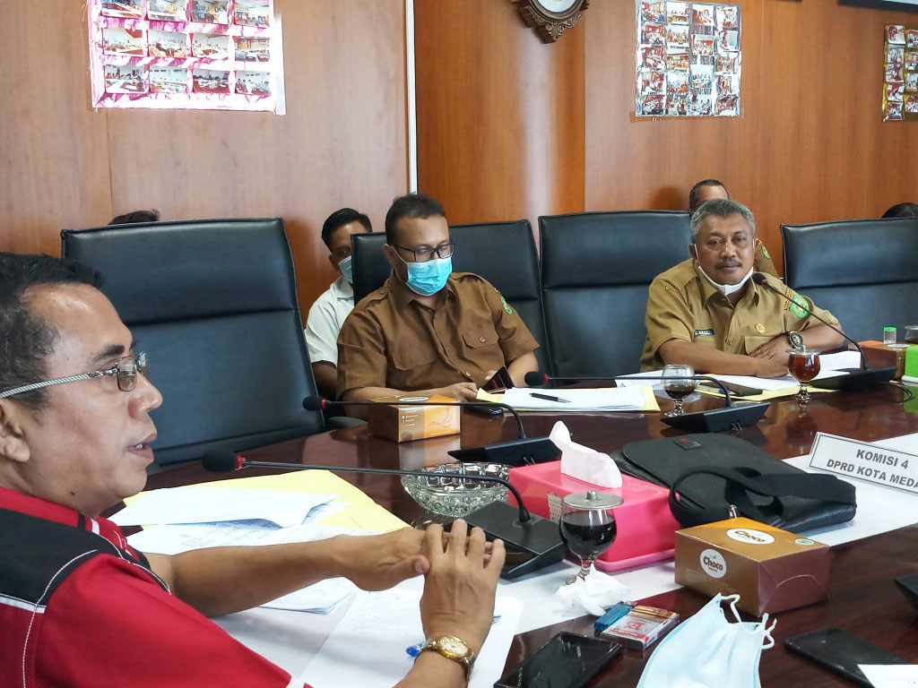 Dinas Kebersihan Paparkan Realisasi Program di DPRD Medan, Realisasi 22 Persen