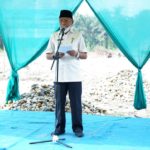 Bupati Asahan Letakkan Batu Pertama Pembangunan Pondok Pesantren Nurul Ikhwan