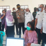 Bupati Asahan Tinjau Pelaksanaan Vaksinasi di Kecamatan Aek Songsongan 