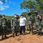 Tim Wasev Mabes TNI AD Kunjungi Pembangunan TMMD Kodim 0212/Tapsel di Desa Siuhom