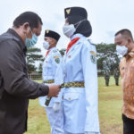 Wali Kota Padangsidimpuan Kukuhkan 60 Orang Paskibra