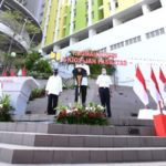 Presiden Jokowi Resmikan Rusun Pasar Rumput