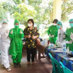 Bupati Karo Tinjau Vaksinasi Massal di Desa Tongging
