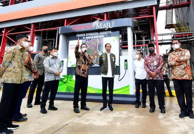 Presiden Jokowi Sebut Industri Biodiesel Langkah Strategis di Masa Depan