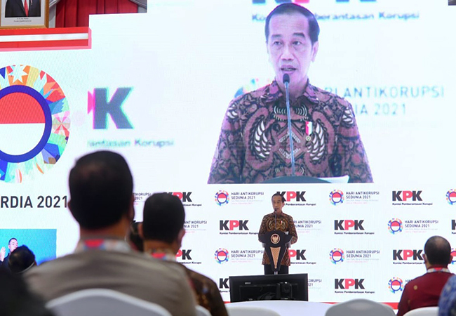 Presiden Jokowi: Metode Pemberantasan Korupsi Harus Disempurnakan