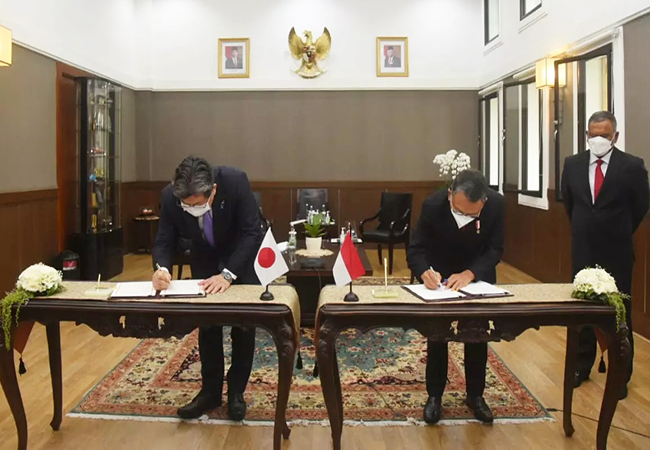 Indonesia-Jepang Sepakati Kerja Sama Transisi Energi
