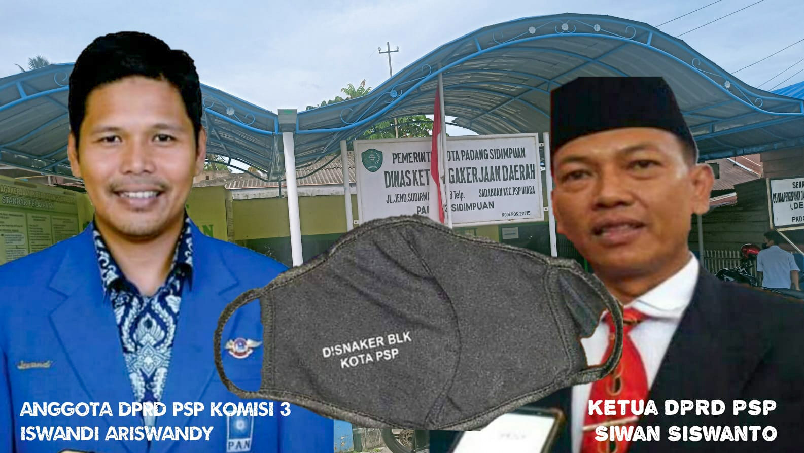 Ketua DPRD Sidempuan Bungkam, Diusul Rapat Diduga Mark-up Dana Covid-19