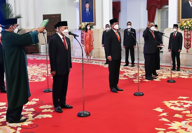 Reshuffle Kabinet, Presiden Lantik Mantan Panglima TNI Sebagai Menteri ATR