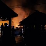 Tiga Unit Rumah Warga Ludes Terbakar di Sidempuan