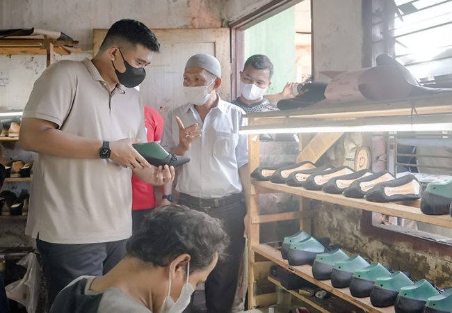 Pesanan Sepatu Meningkat, UMKM Medan "Naik Kelas"