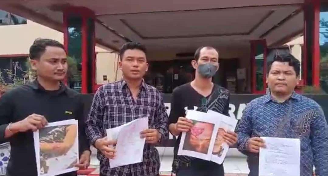 Korban Bacok Datangi Polda Sumut, 4 Bulan Kasusnya Masih Jalan Ditempat