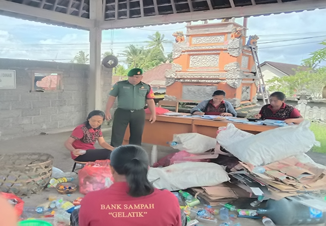 Bank Sampah, Inovasi Desa Getakan Jaga Kebersihan Lingkungan