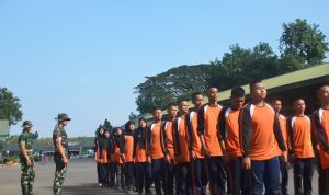 Puluhan Pelajar Muhammadiyah Gresik Berlatih Kedisiplinan
