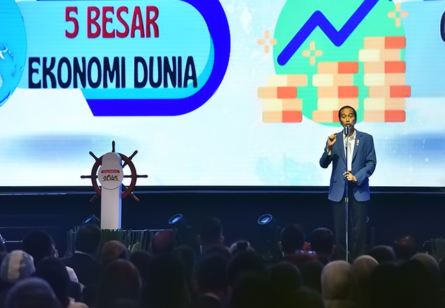 Presiden Sebut Tiga Acuan Indonesia Emas 2045
