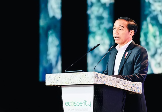 Presiden Jokowi Ajak Pengusaha Singapura Investasi di IKN