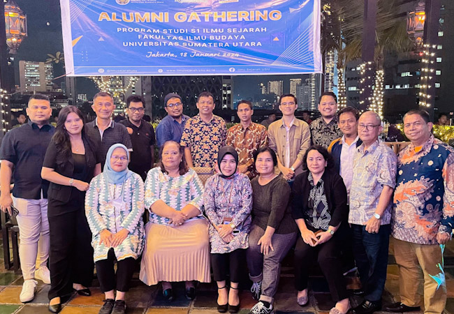 Alumni USU di Jakarta, Dukung Kontribusi Program Studi Sejarah