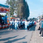 Aksi Dukung Prabowo-Gibran di Karo, Diwarnai dengan Antusias Warga Ikut Jalan Santai dan Senam "Gemoy"