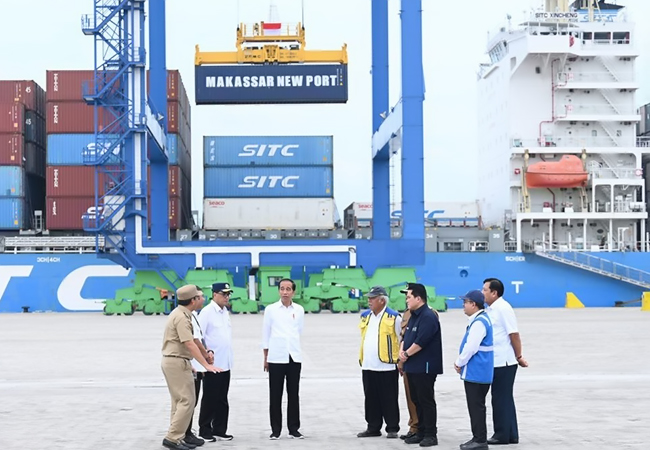 Makassar New Port Siap Jadi Hub Logistik Terbesar di Indonesia Timur