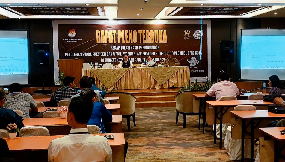 Sah! KPU Medan Tetapkan Perolehan Suara Caleg Tertinggi Bakal Duduk di DPRD