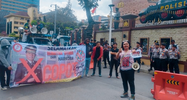 Marak Narkoba di Sumut, Aliansi Mahasiswa Sumatera Utara Bersatu Minta Kapolda Dicopot